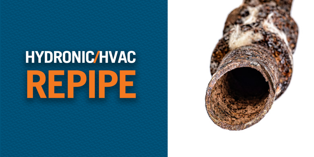 Hydronic Heating and Cooling Repipe